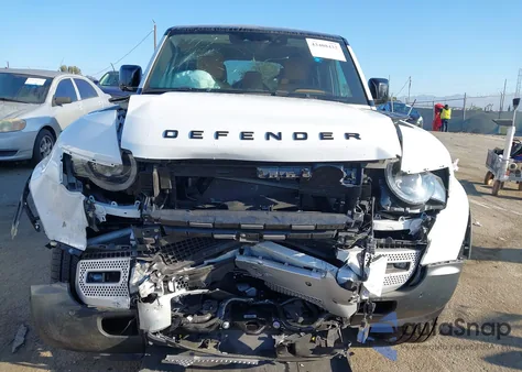 2024 Land Rover Defender 110 P300 из США, поврежденный, VIN SALEJ7EX7R2343223